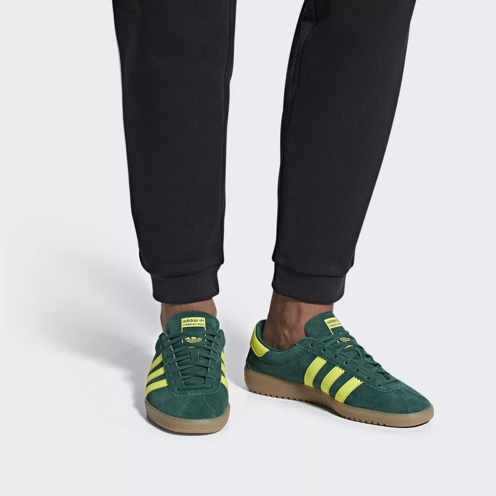 Adidas Bermuda Tenis Verdes Para Hombre (MX-57751)